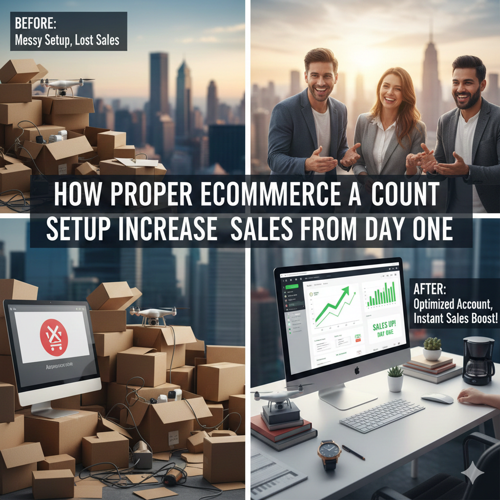 Proper eCommerce Account Setup