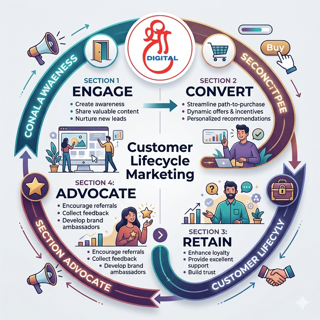 Engage convert retain customers