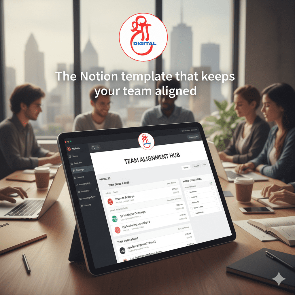 Team goals tracking template