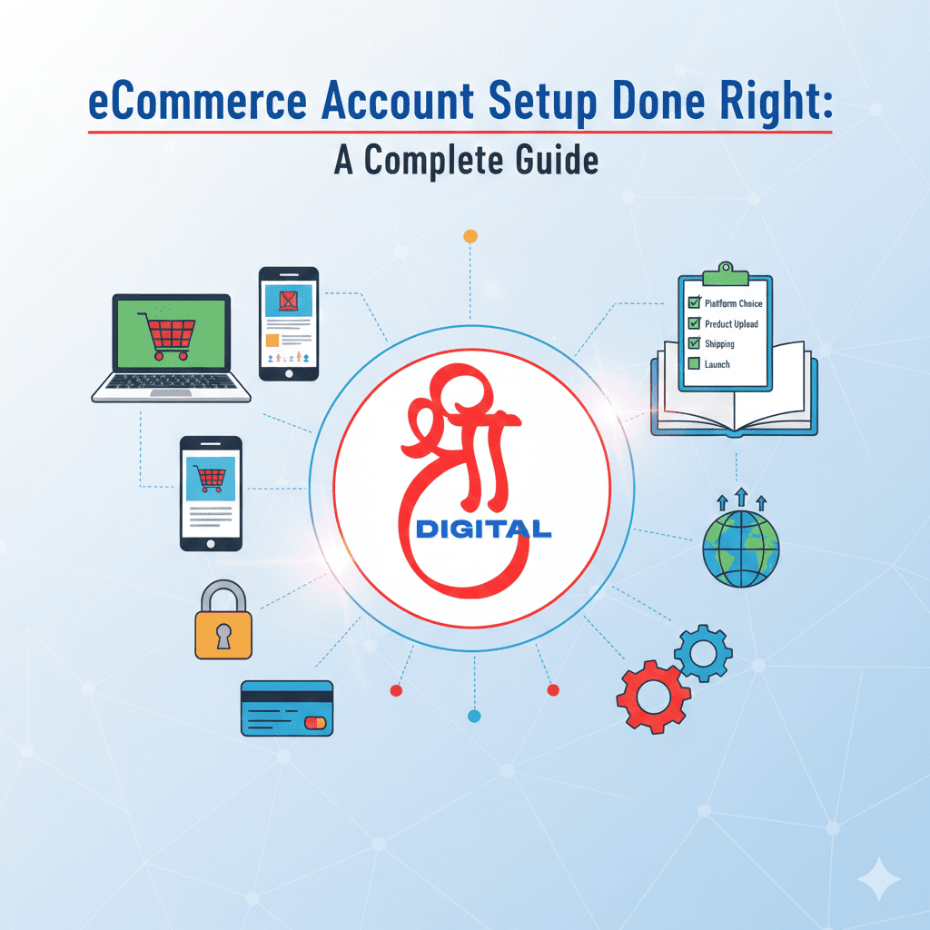 digital store account setup