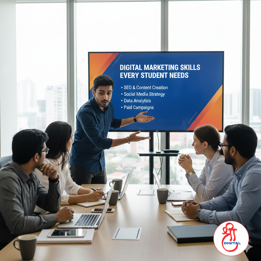 Digital Marketing Skills Students