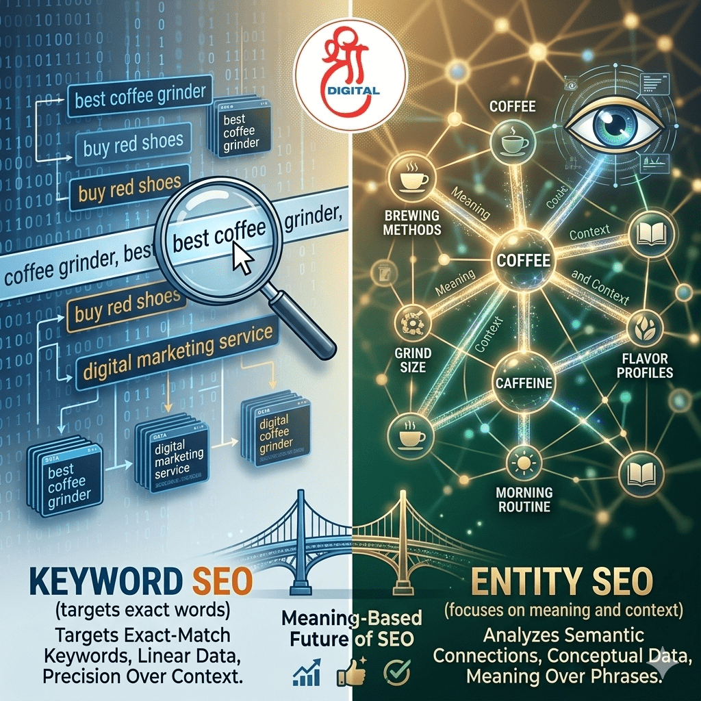 Modern SEO semantic approach