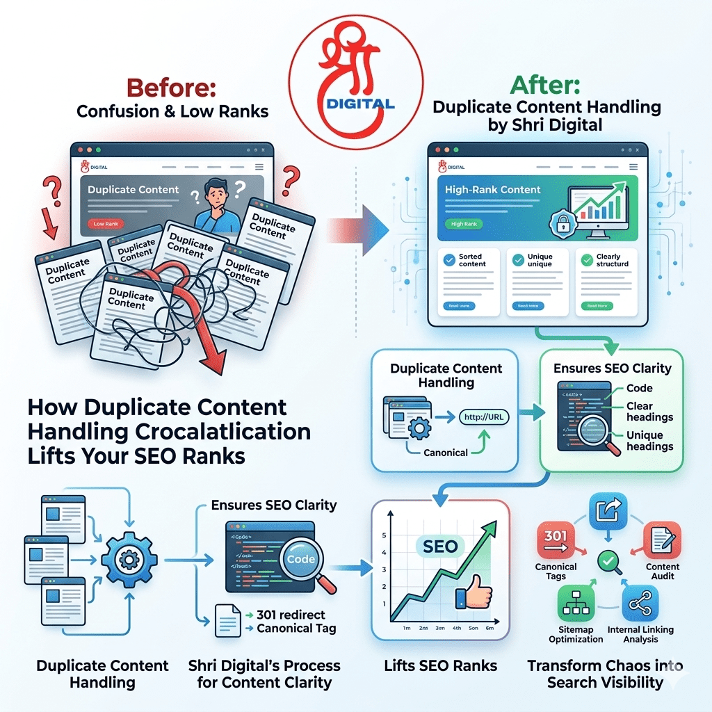 Content duplication fix SEO