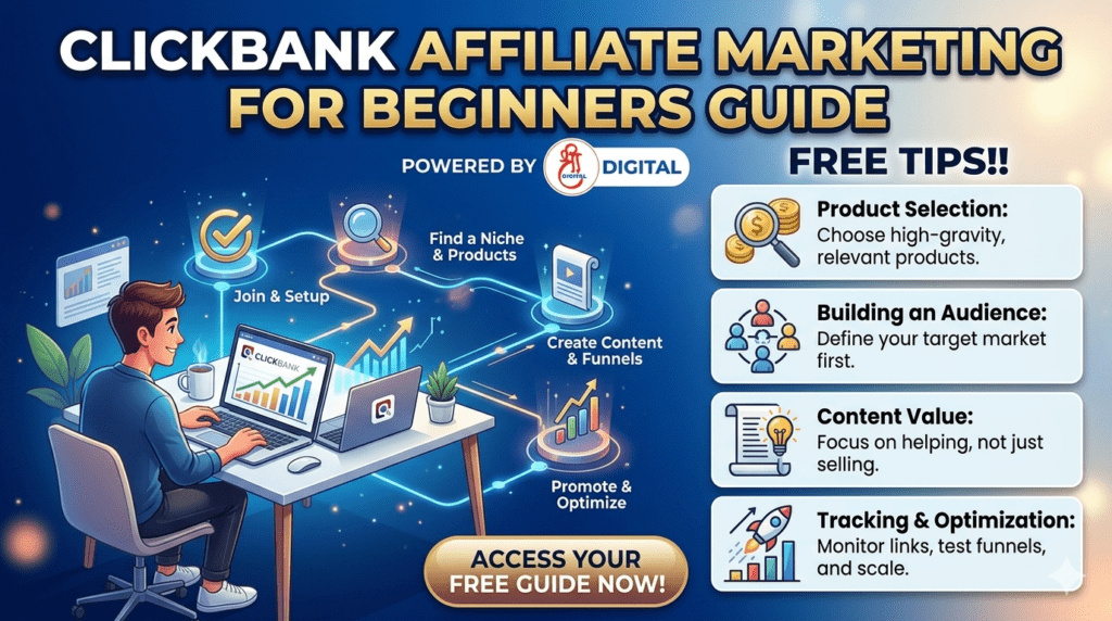 beginner ClickBank earning method