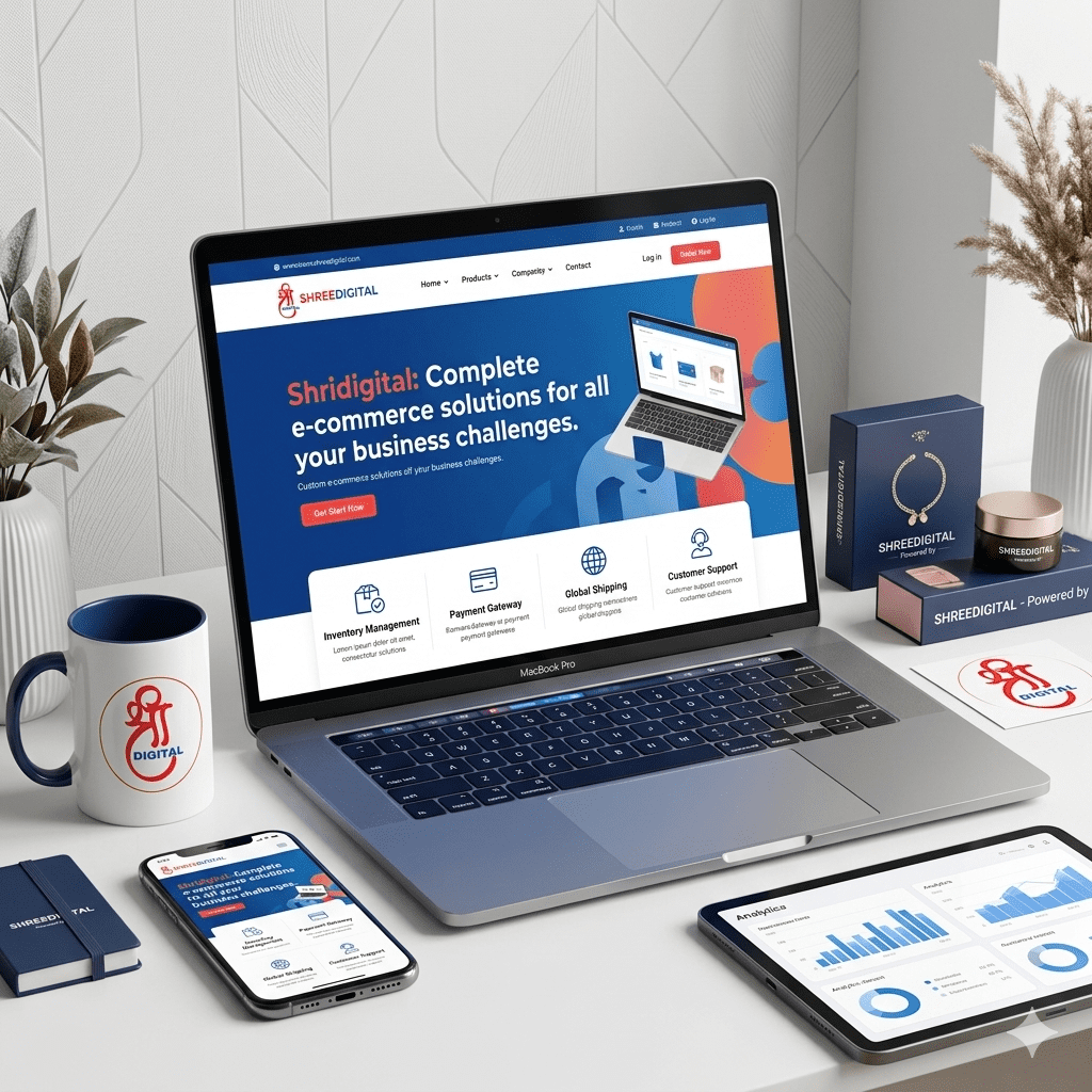 Complete online store management