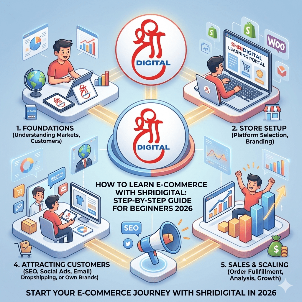 build ecommerce business steps